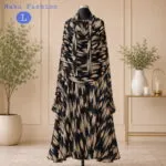 Khimar in Egyptian Cherry