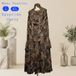Khimar in Egyptian Cherry